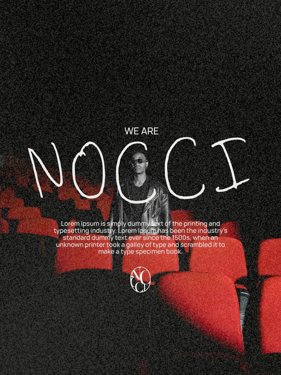 Aplicação da identidade da NOCCI criada pela NoNAP
